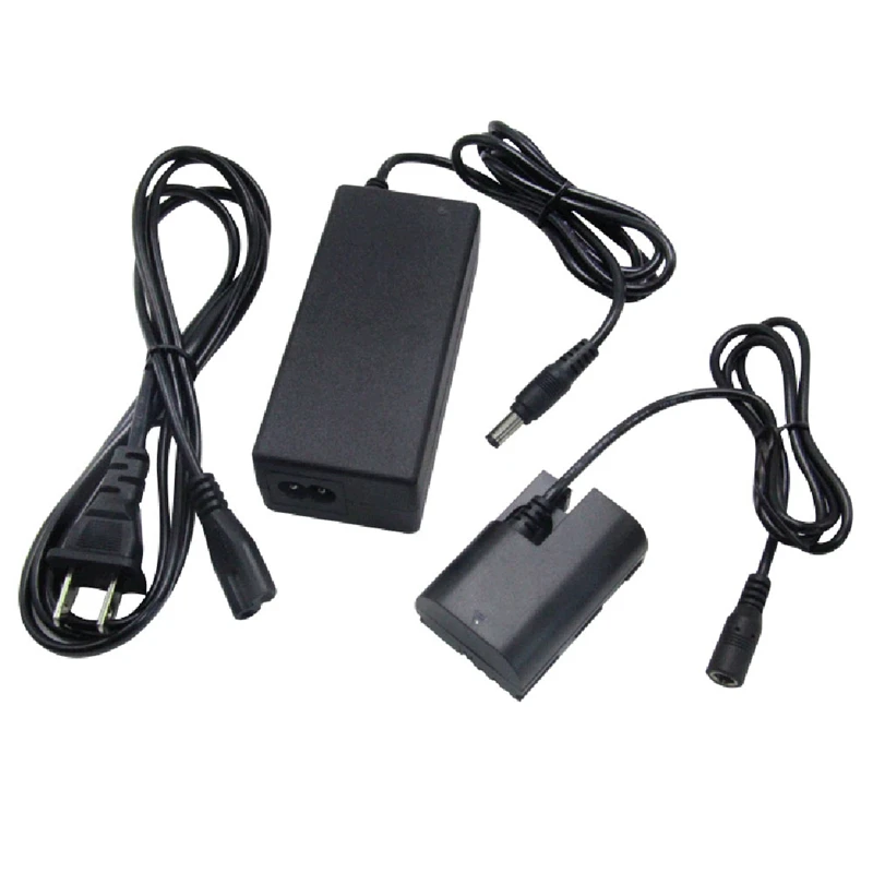 

90D External Power Adapter for Canon 80D SLR Camera 70D 5D4 5D3 60D DR-E6 Fake Battery US Plug