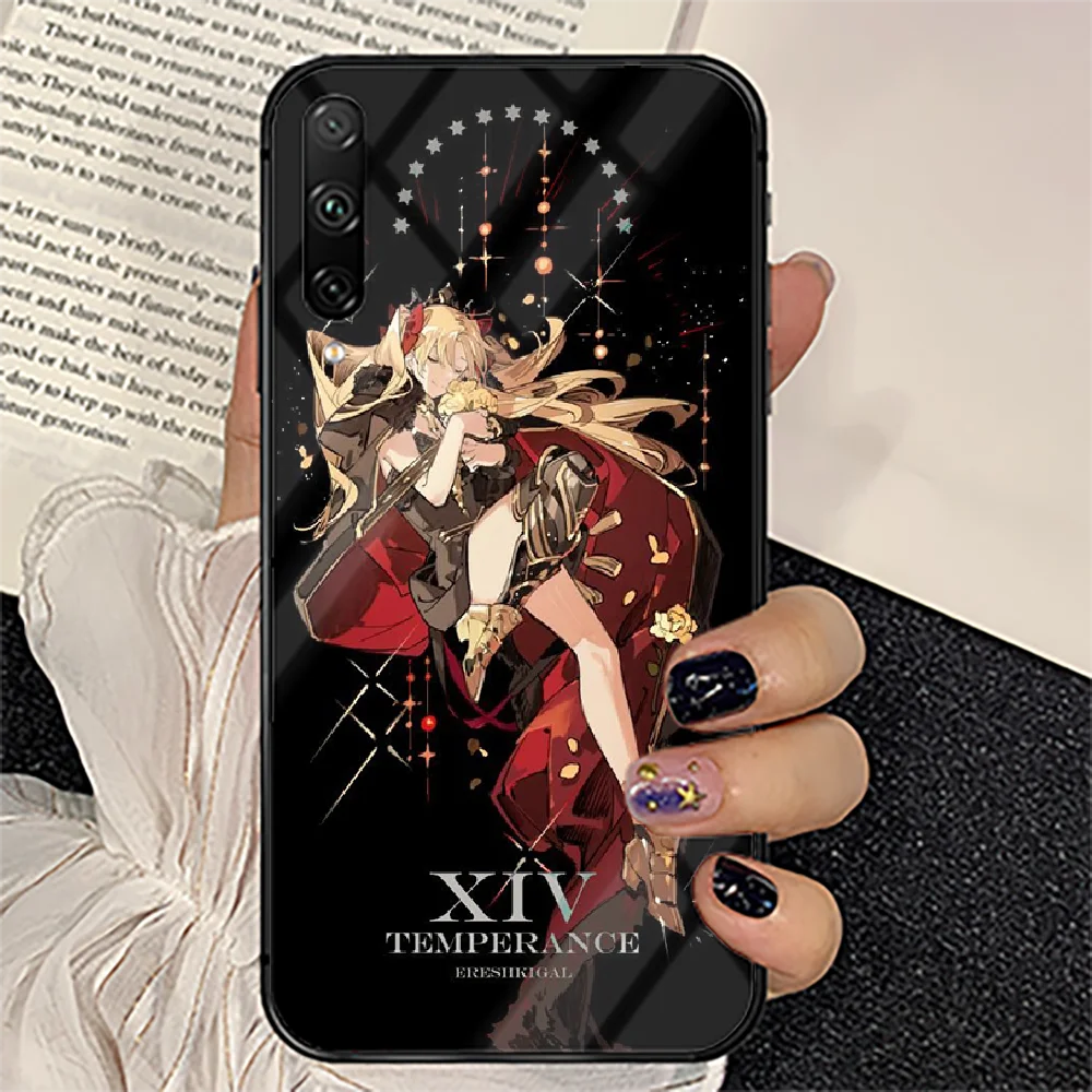 

Game Fate Grand Order Phone Tempered Glass Case Cover For huawei honor 7 8 9 10 20 A X S lite i pro Luxury Funda Hot Coque
