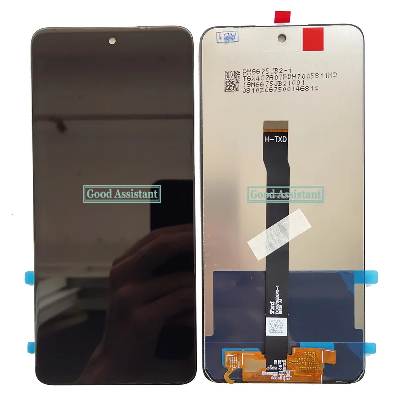 Оригинальный высококачественный 6 67 дюймовый черный ЖК-дисплей AAA для Honor 10X Lite