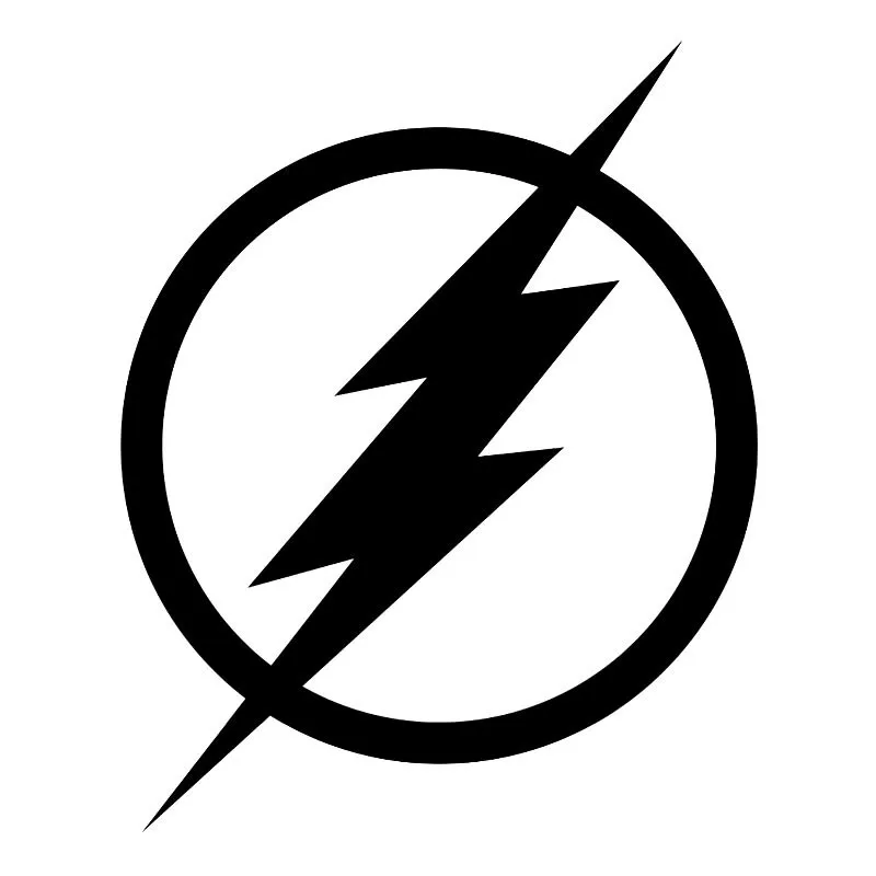 

Fuzhen Boutique Decals Exterior Accessories Fashion Interesting Lightning Simple Unique Logo Car Sticker and Decal Warning Sign