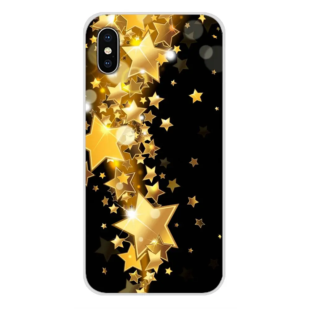 Чехол для телефона с желтым золотом и блестками Samsung Galaxy S2 S3 S4 S5 Mini S6 S7 Edge S8 S9 S10E Lite