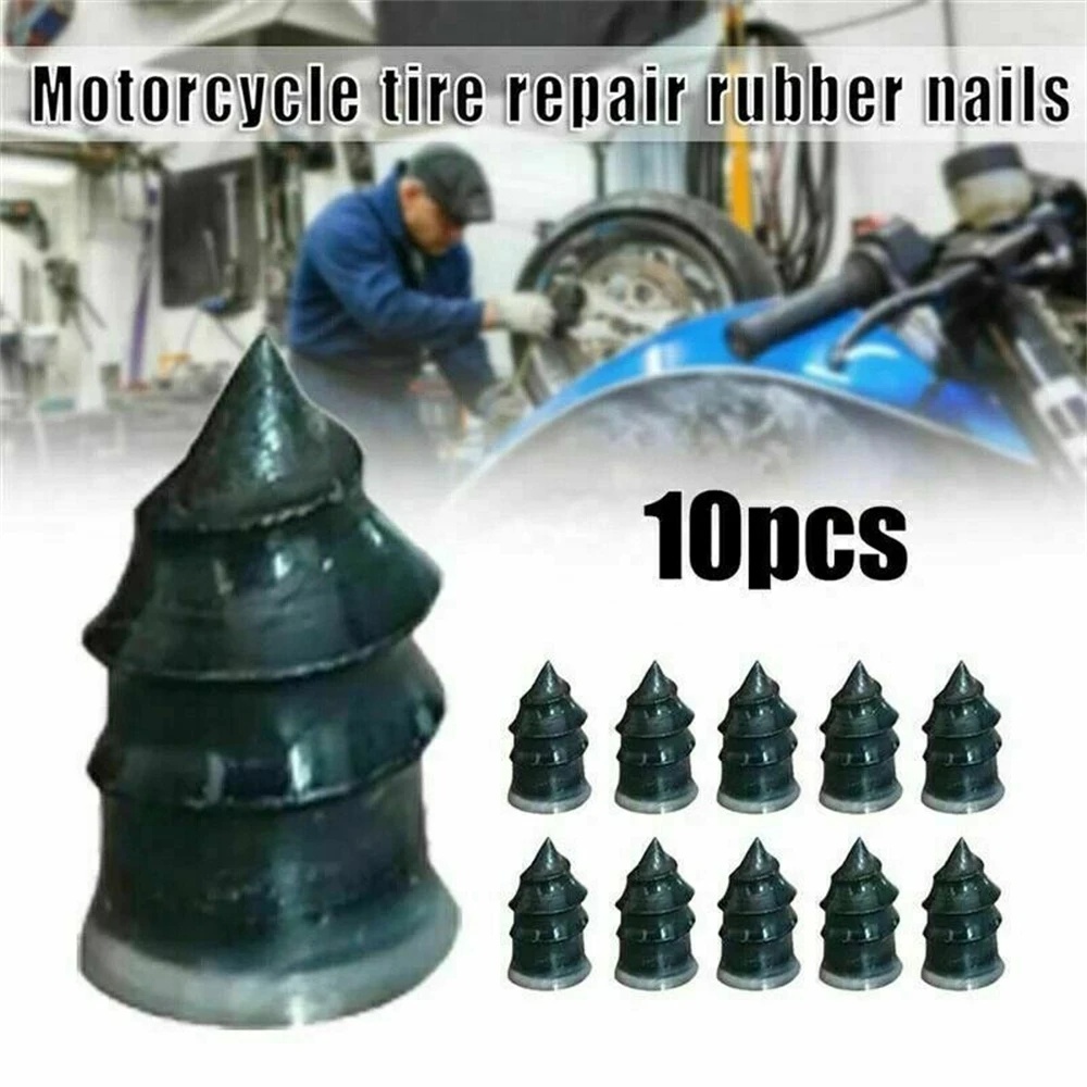 

10 шт., универсальные мотоциклетные вакуумные насадки для ремонта шин