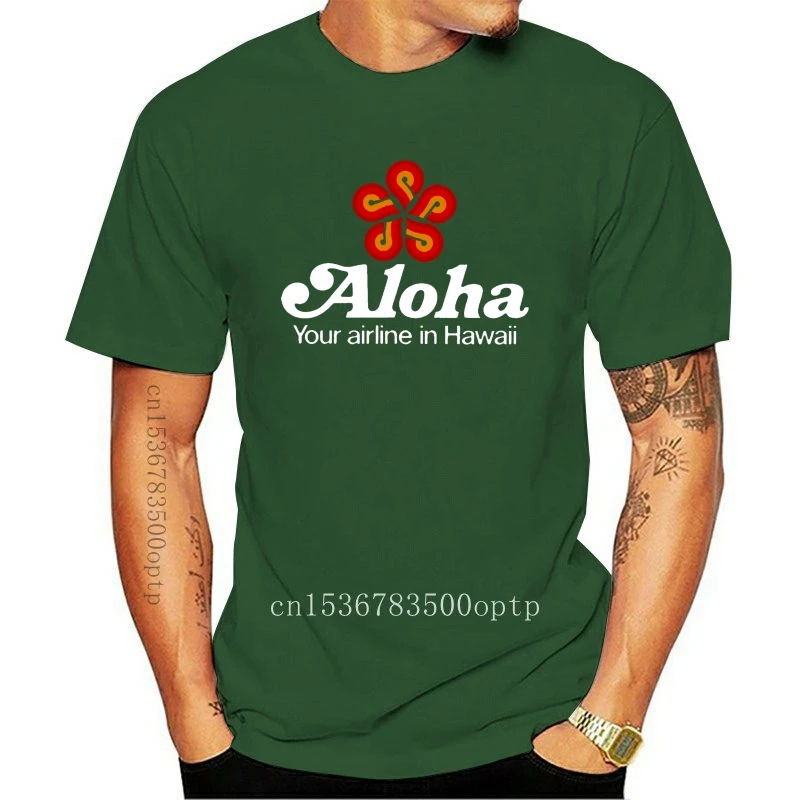 

Новая мужская футболка aloha airlines 1