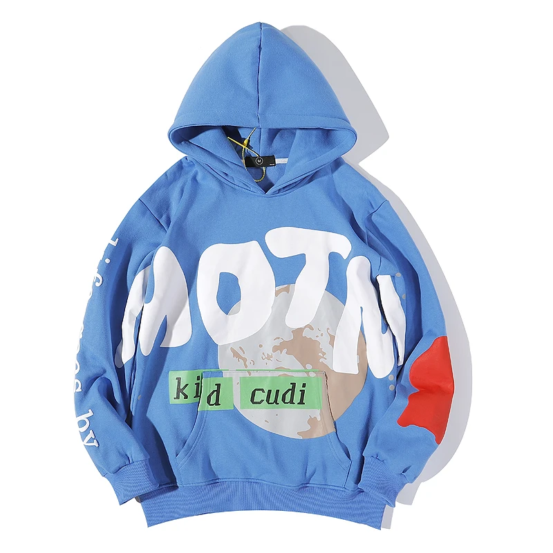 

Kanye West Letter Foam Stranger Things Fleece Hoodies Oversize Couple Streetwear Casual Sweatshirt Men and Women Loose Hoody