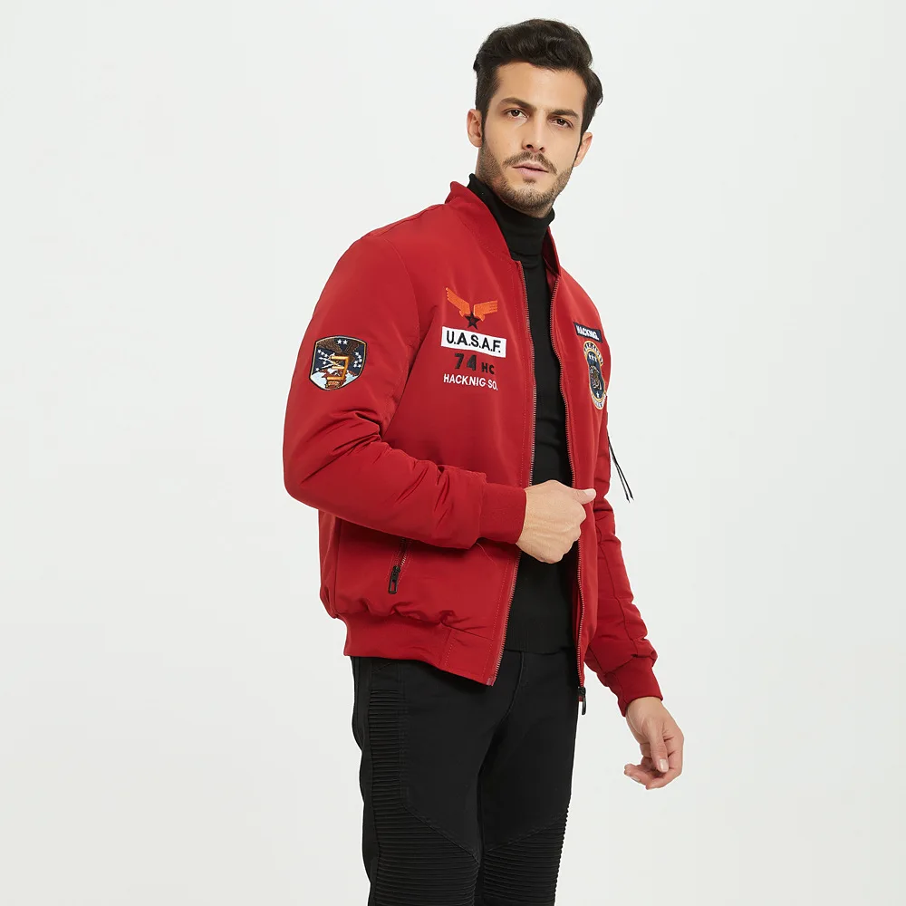 

New Men Casual Jacket Cotton Coat Warm