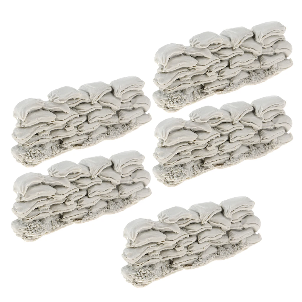 

5x1:35 масштаб смолы песочницы скульптура военные игры DIY сцена макет аксессуары