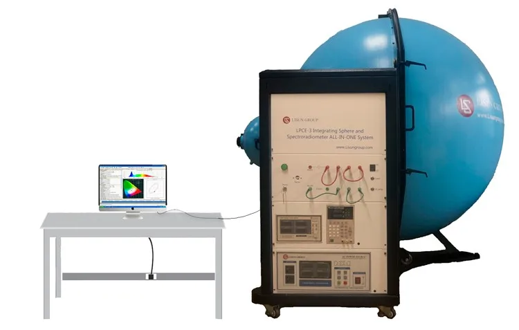 Портативный спектрофотометр UV VIS NIR цена-Lisun LMS-7000 200nm-1100nm волоконно-оптический