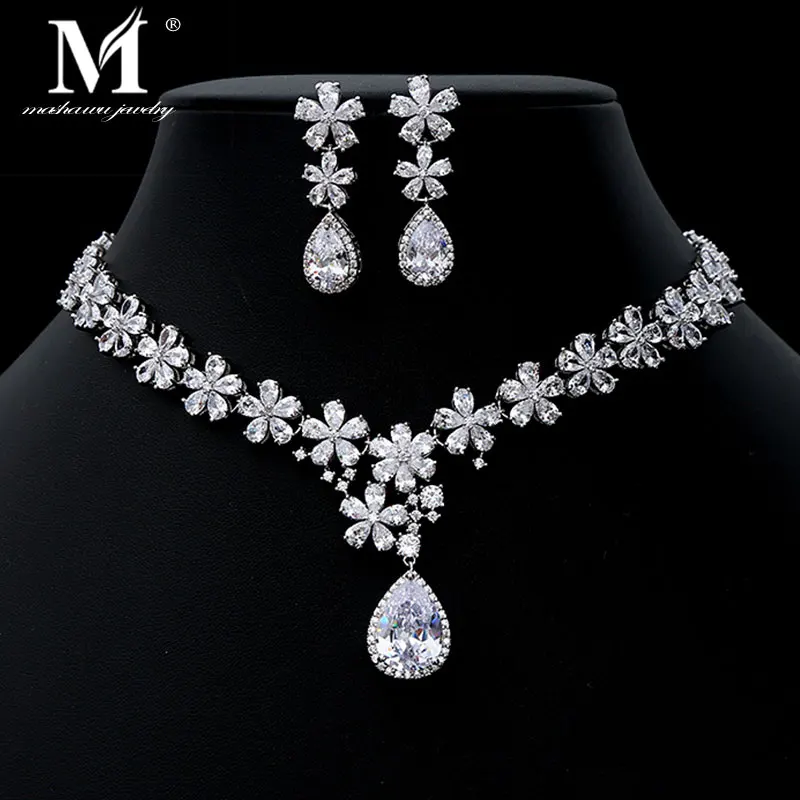 Модный бренд очарование Сияющий AAA кубический циркон белый золотой цвет новый