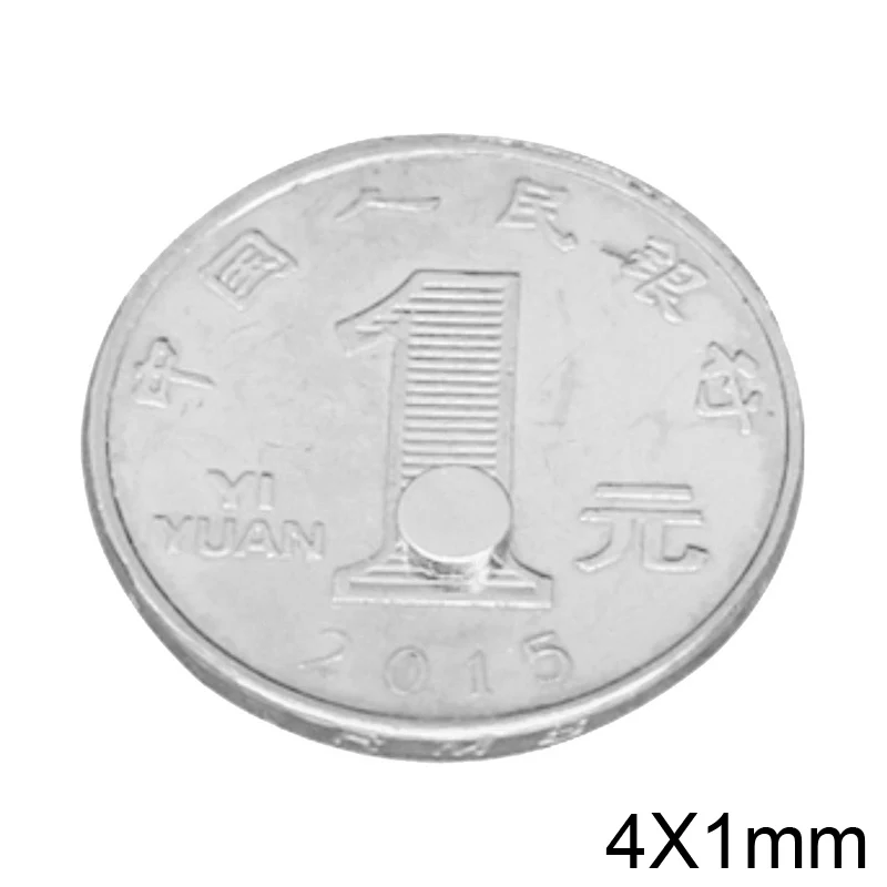 50 ~ 5000 шт. 4x1 мм мини небольшие круглые магниты Сильный 4 x 1 N35 диск Неодимовый