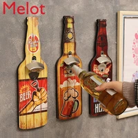 fashion creative pendant restaurant bar wall decorations bottle opener retro personalized barbecue shop wall mounted ornaments