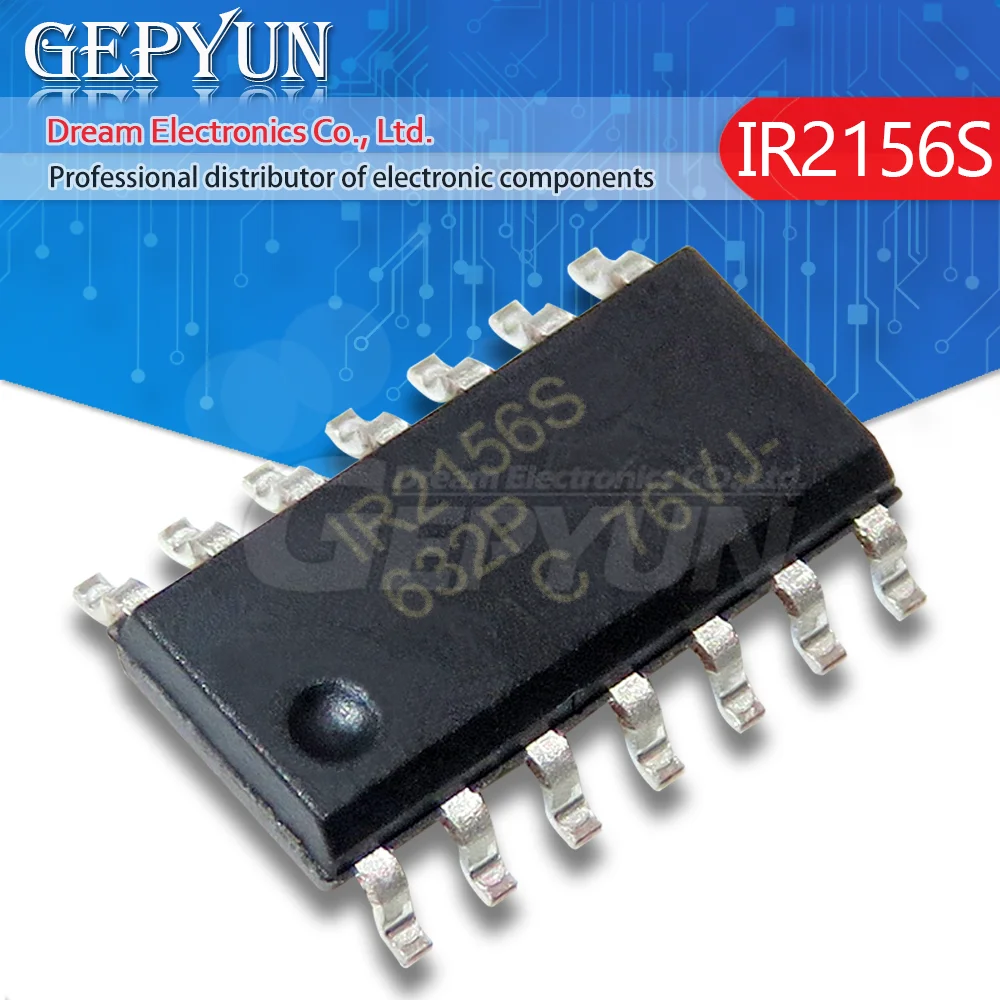 

Новинка, оригинальный IR2156RPBF SOP-14 IR2156RS SOP14 IR2156S SOP, 5 шт.