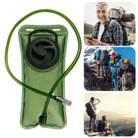 2l hydration bladder outdoor hydration water bag backpack tactical bottle cycling camping portable peva green water storage bag