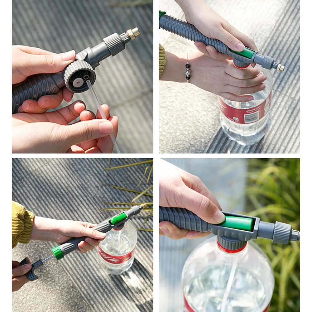 

Manual Spray Adjust Trolley Gun Nozzle Sprinkler Agricultural Watering Head High Pressure Spray Nozzle Garden Atomizing Sprinkle