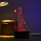 СВЕТОДИОДНЫЙ ночник в стиле аниме Снежная королева Свен Олаф по 3D ночной светсветильник льник светодиодный визуальный стересветильник льник USB настольная лампа