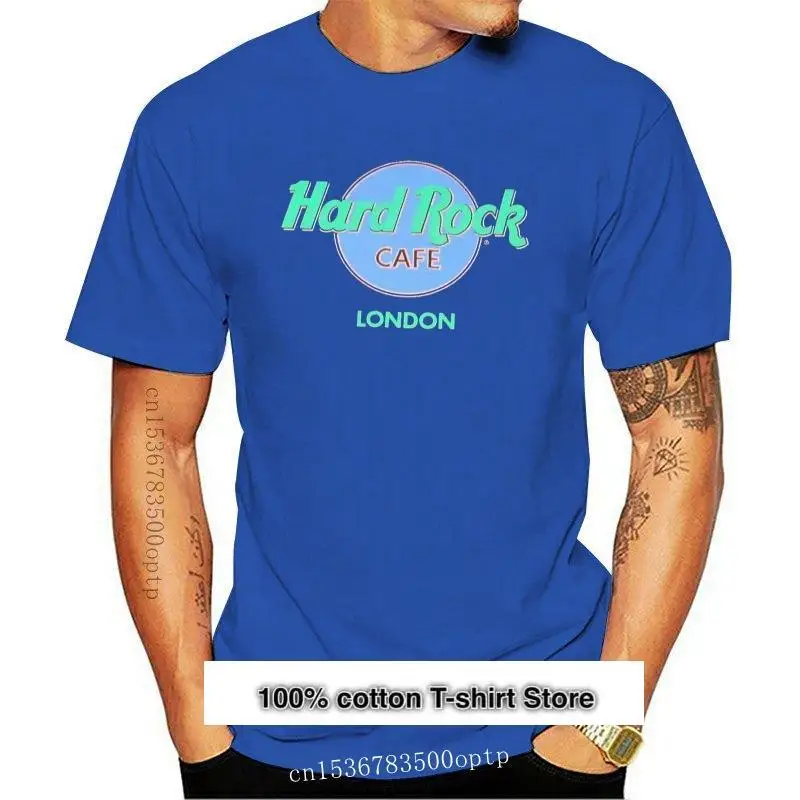 

Camiseta Vintage Dur Rock Cafe Londresharajuku, ropa de Street, Mengrand, W1866
