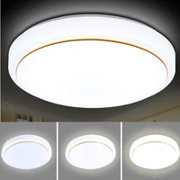 modern 39cm led ceiling lights 24w36w48w fixture surface mounted lamp for living room bedroom kitchen lighting panel light