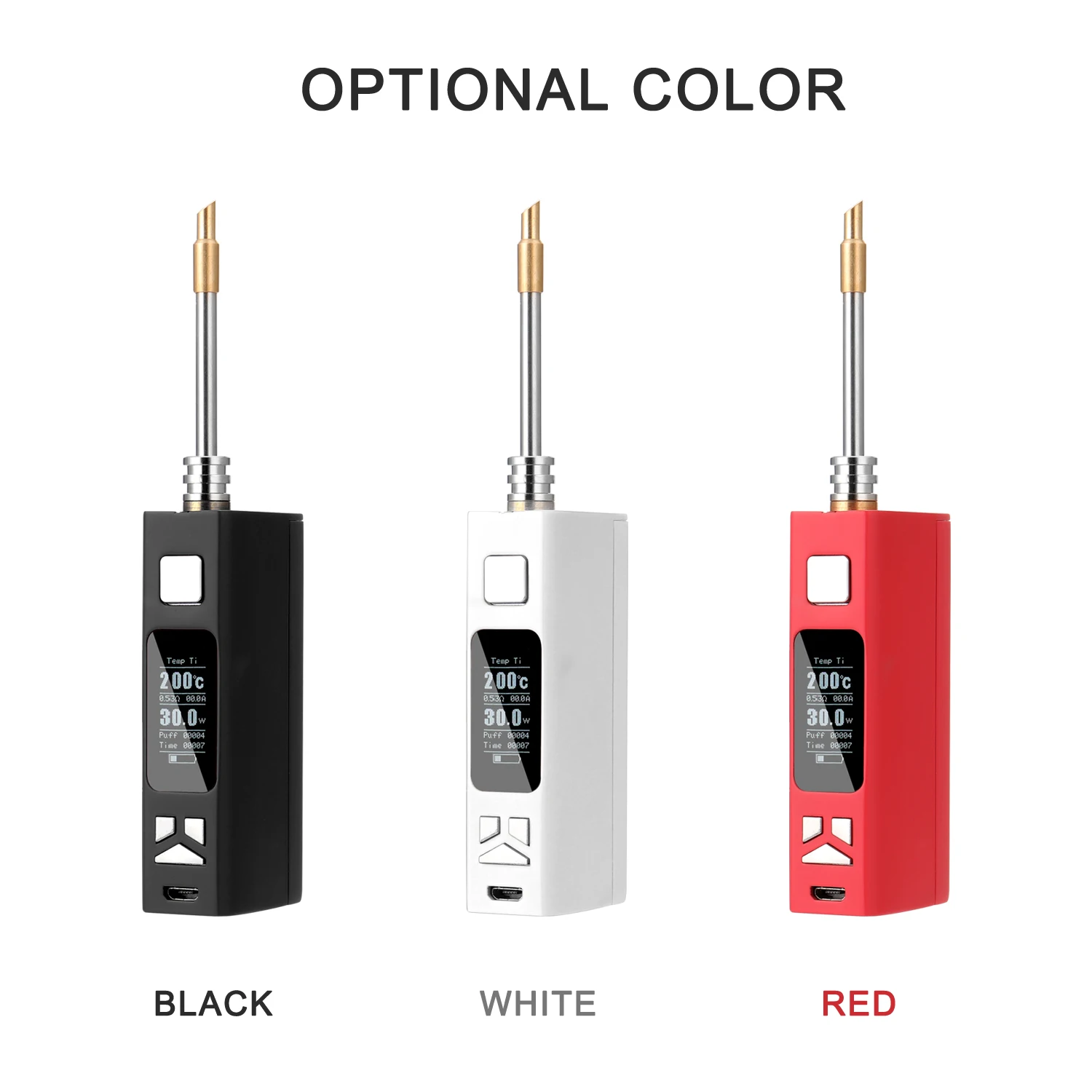 Бытовой портативный мини паяльник с зарядкой от USB электрический сварочный набор