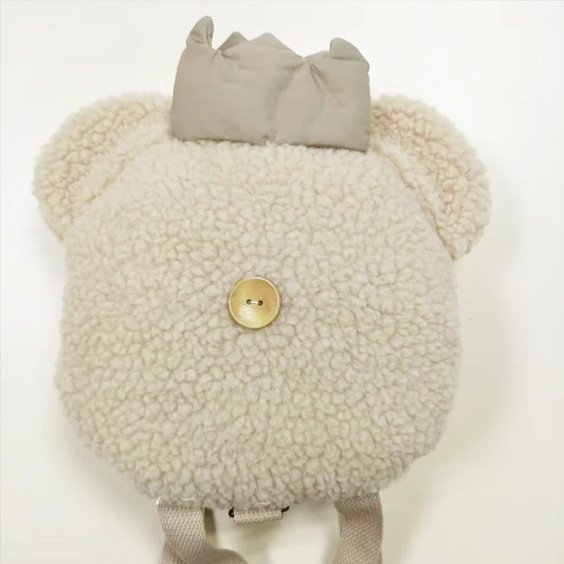 

Baby Plush Backpack Bags Cartoon Kids Schoolbag Snacks Toys Storage Bag Children Room Decoration Backpack