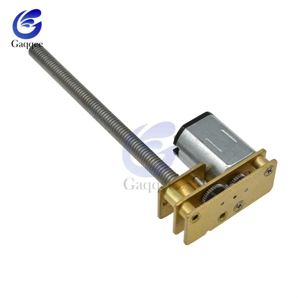 GA1024 N20 M4 * 55 редукция винтов DC шестерни Бесколлекторный двигатель 100 об/мин для