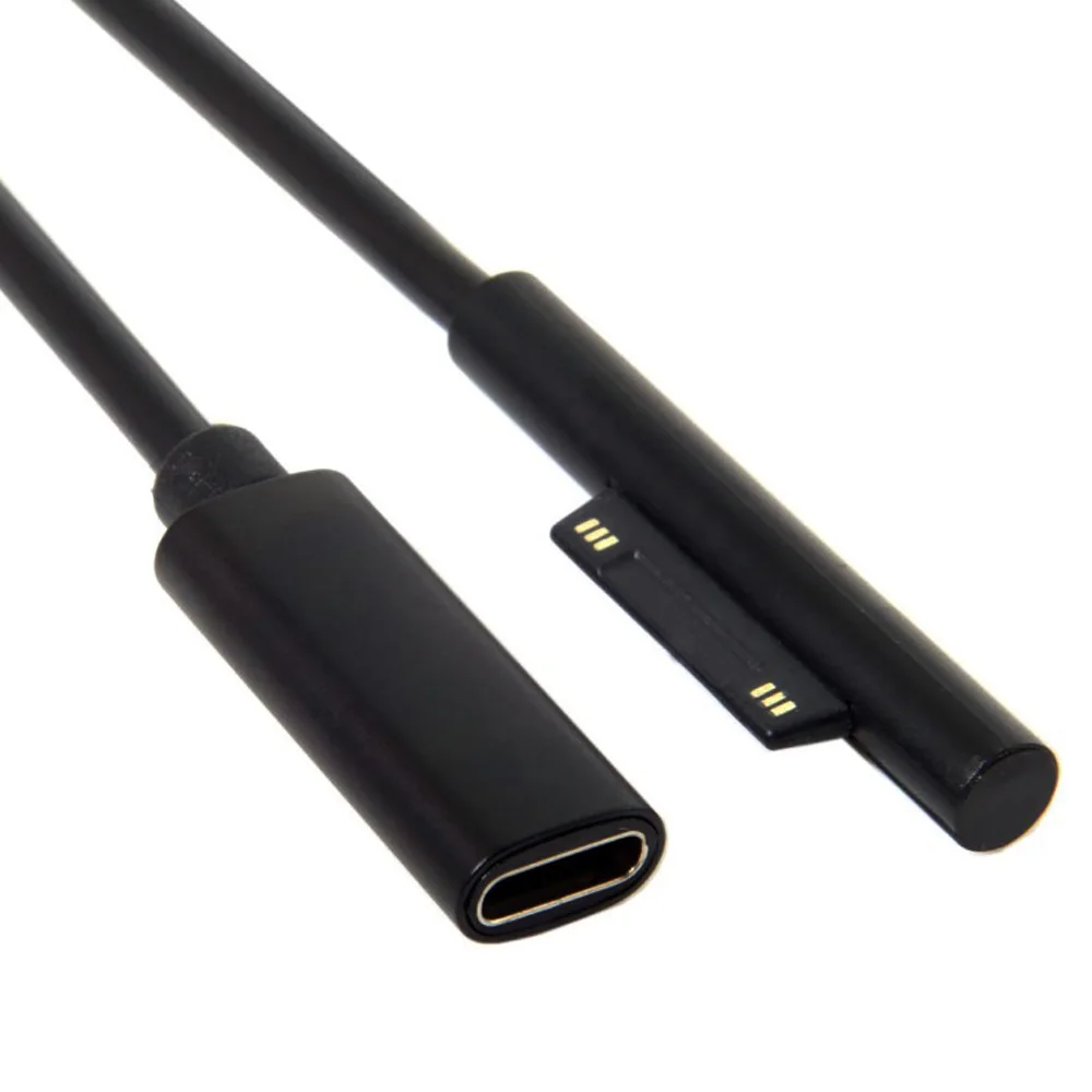 New USB-C Magnetic Charging Cable Power Adapter For Microsoft Surface Pro3 / Pro4 Fast PD Conversion Type-C | Компьютеры и офис
