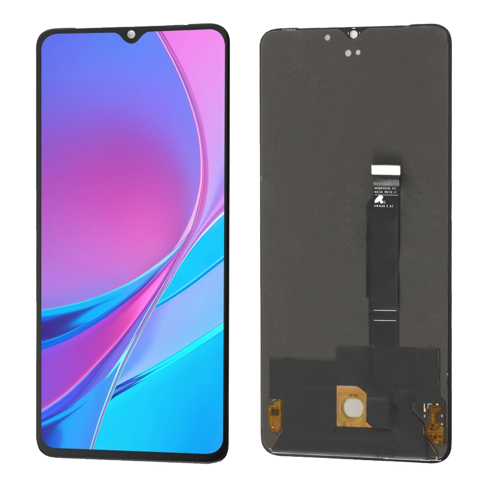Repuesto para pantalla LCD de OnePlus 7T, montaje de pantalla t&aacute;ctil, color negro, Original, AMOLED 1 + 7T, piezas de reparaci&oacute;n de pantalla completa, OEM-0