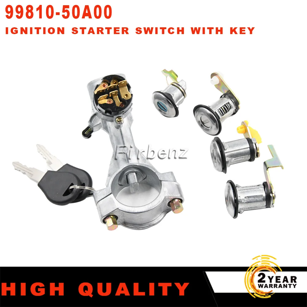 

Переключатель для Nissan патруль GQ Y60 1988-1998 для Nissan Sentra B12 1986-on переключатель зажигания ствол дверного замка с 2 ключами 99810-50A00