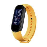 m5 color touch screen heart rate pressure sleep monitor smart wristband bracelet