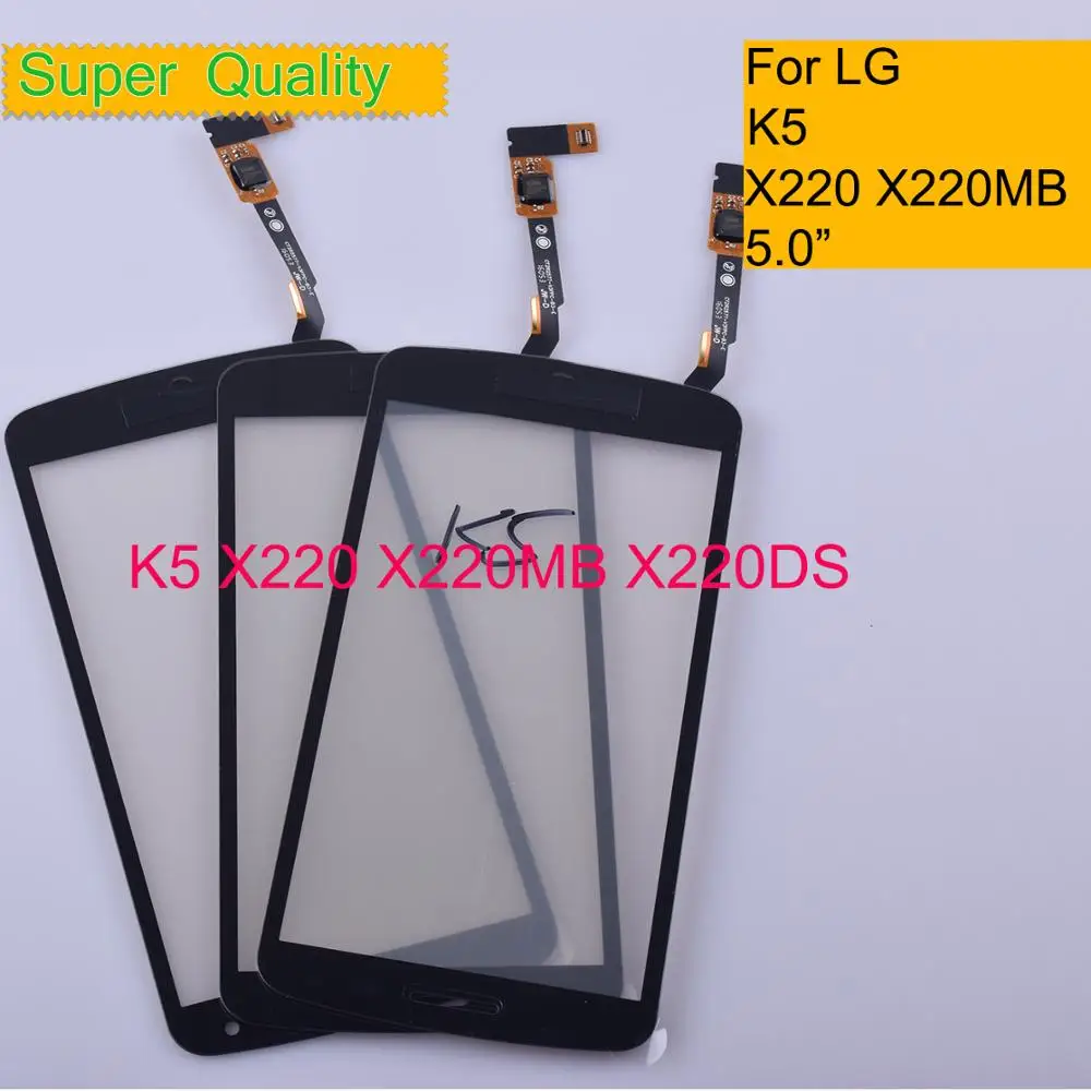 10 шт./партия, сенсорная панель для LG K5 X220 X220MB X220DS 10 шт./партия, сенсорная панель для LG K5 X220 X220MB X220DS