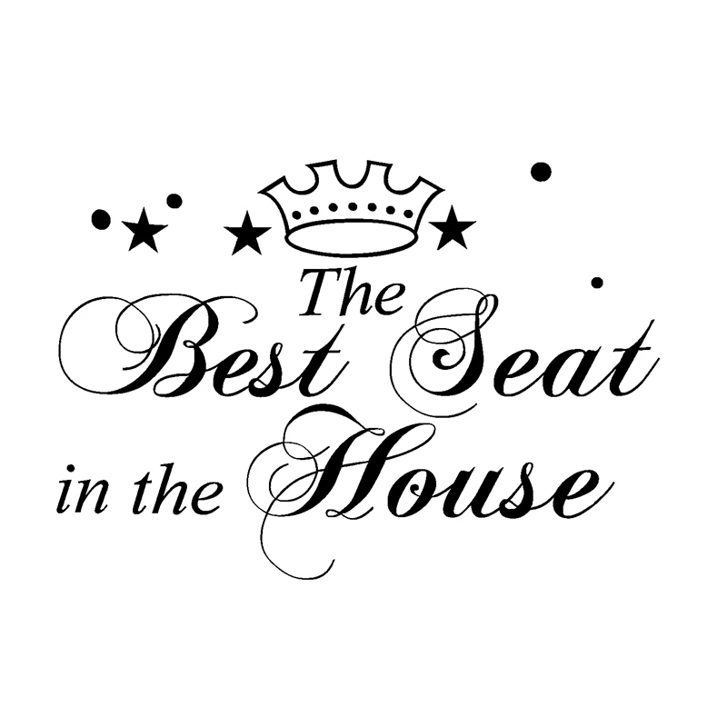 Модные настенные наклейки на сиденье для унитаза виниловые художественные обои