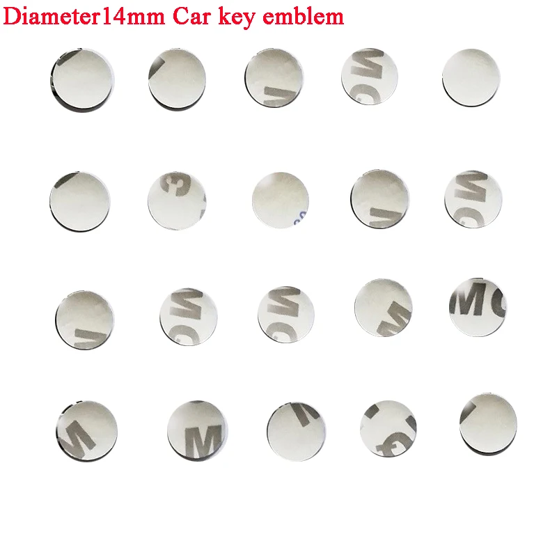 Универсальная 14 мм Автомобильная наклейка с логотипом эмблема дистанционным