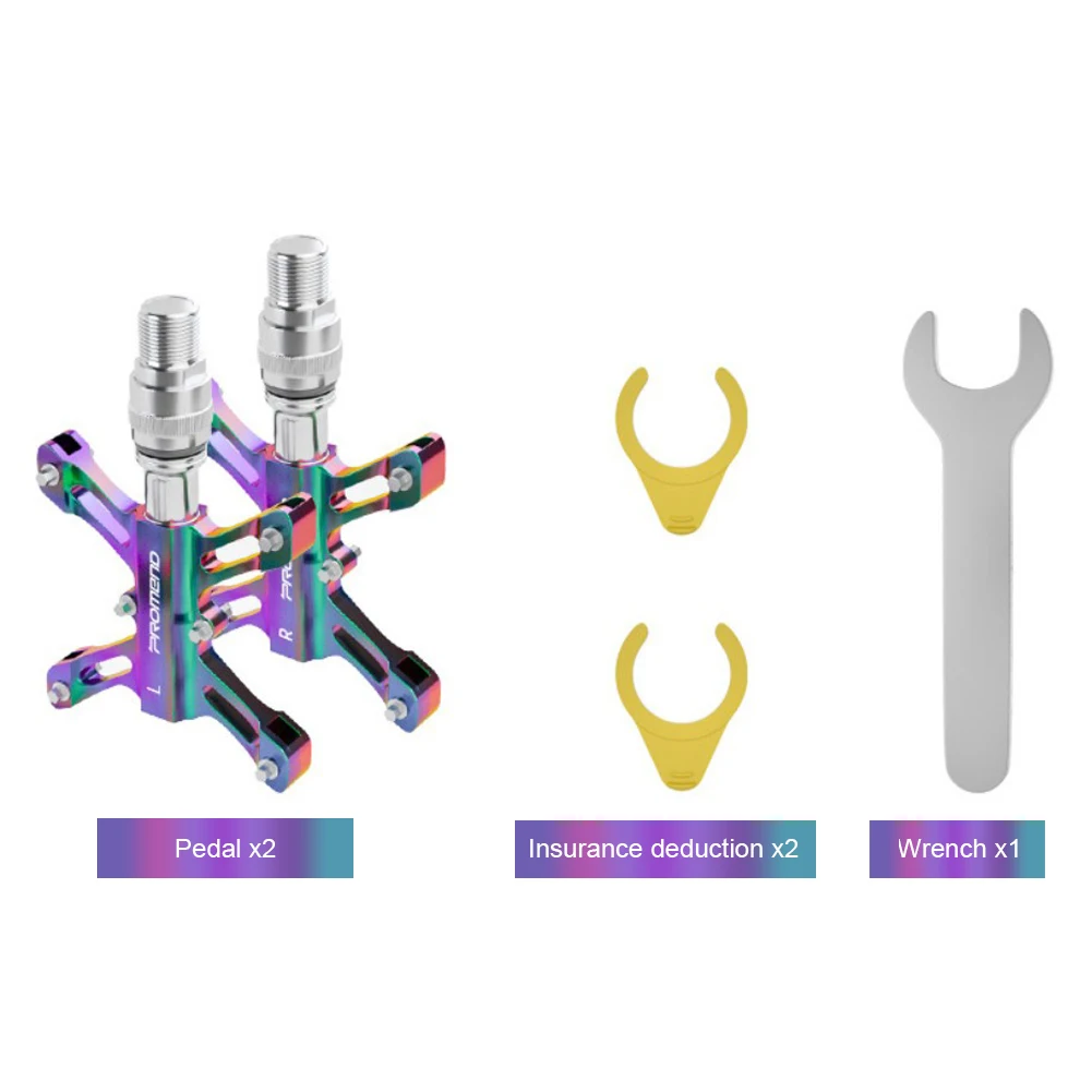 Велосипедные педали для горного и дорожного велосипеда на платформе