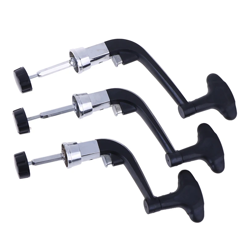 

1PCS Metal Spinning Reel Handle Grip Fishing Reel Replace Folding Rocker Arm Crank Handle Replacement Random Color