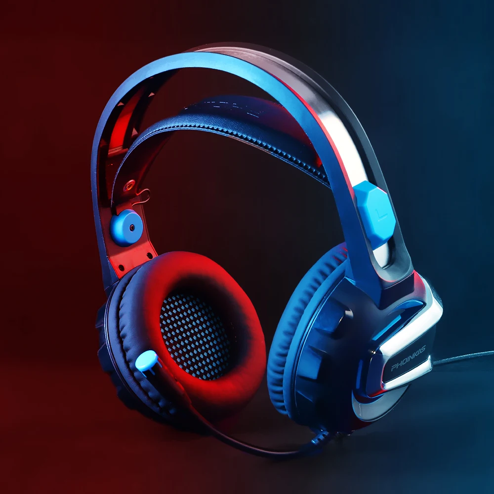 H9 игровая гарнитура 3 5 мм + USB проводные наушники с микрофоном музыкальные стерео