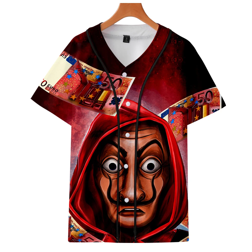 Новинка модная забавная футболка с 3D тропическим принтом в виде маски салварора