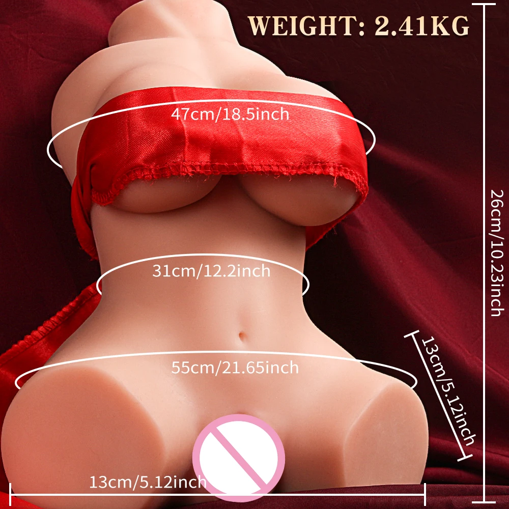 Realistic Vagina Big Buttocks Pussy Male Masturbator Elastic Material Silicone Sex Doll Erotic Toys for Men | Красота и здоровье