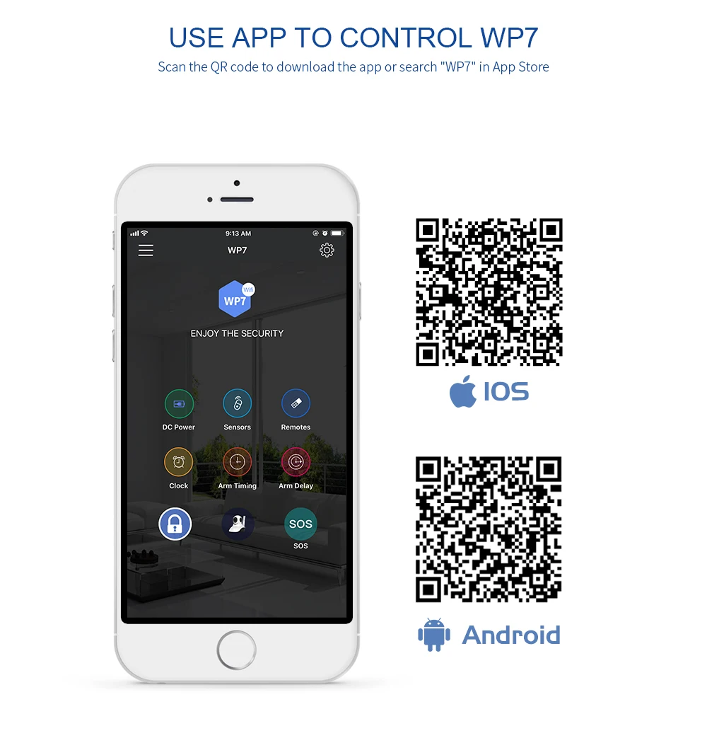 KERUI WI-FI 120dB дома охранной сигнализации Системы светодиодной вспышкой магазин запись Добро пожаловать перезвон сигнализации работает с Alexa Smart приложение
