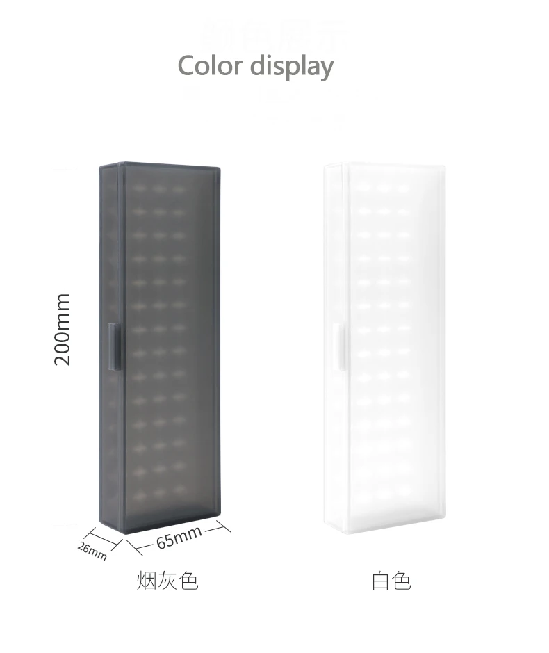 Simple clear Japanese KOKUYO High quality transparent Pencil Case PP material School Supplies Stationery Kawaii