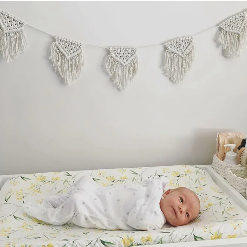 Макраме Тканый гобелен баннер ручной работы настенный домашний Настенный декор