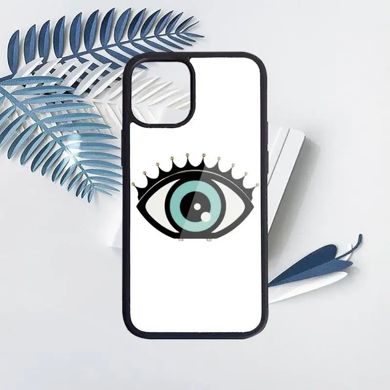 

evil eyes lucky article Phone Case for iPhone 11 12 pro XS MAX 8 7 6 6S Plus X 5S SE 2020 XR Hard PC