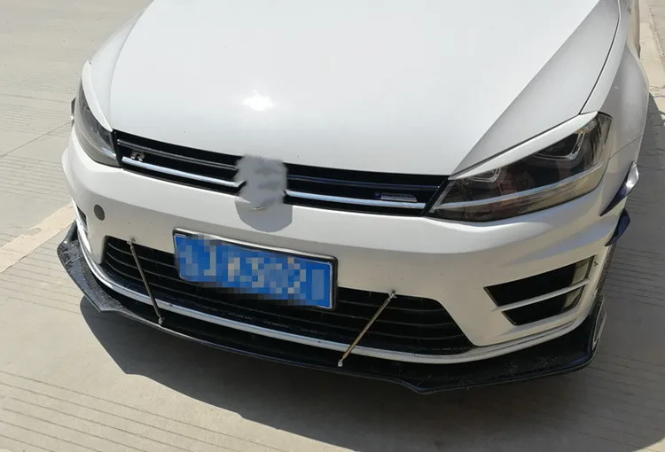 Комплект для защиты переднего бампера в форме губ защитная пластина отделка