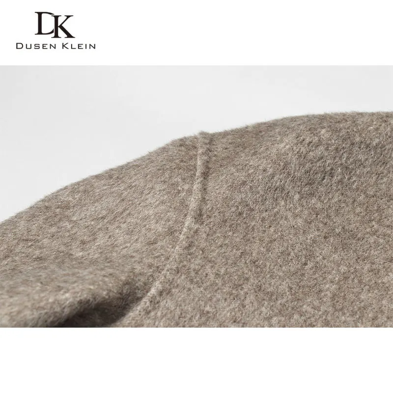 Мужское шерстяное пальто Зимняя шерстяная куртка тонкая повседневная длинная