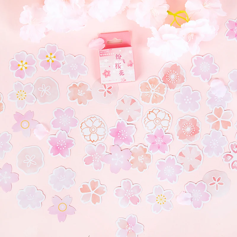 Наклейки для скрапбукинга декоративные 45 шт./кор. наклейки из бумаги васи в