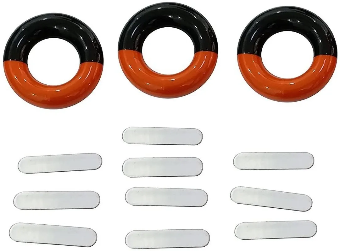 

Weight Power Swing Ring Red and Black (3pcs) Lead Weight Tapes(10pcs) for Golf Clubs Warm Up Training Practice