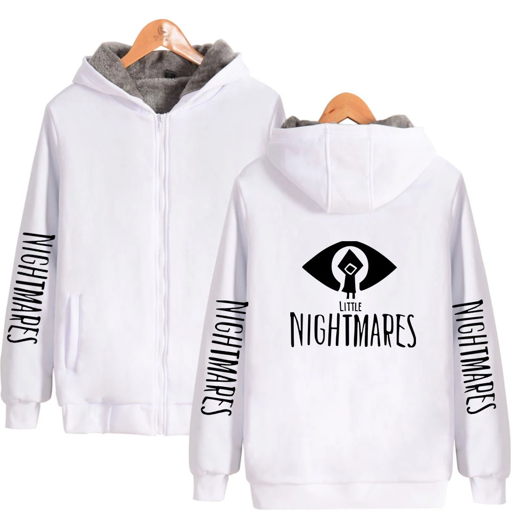 

Little Nightmares Print Casual Zipper Hoodies Jacket Trend New Fashion Long Sleeve Thick coat