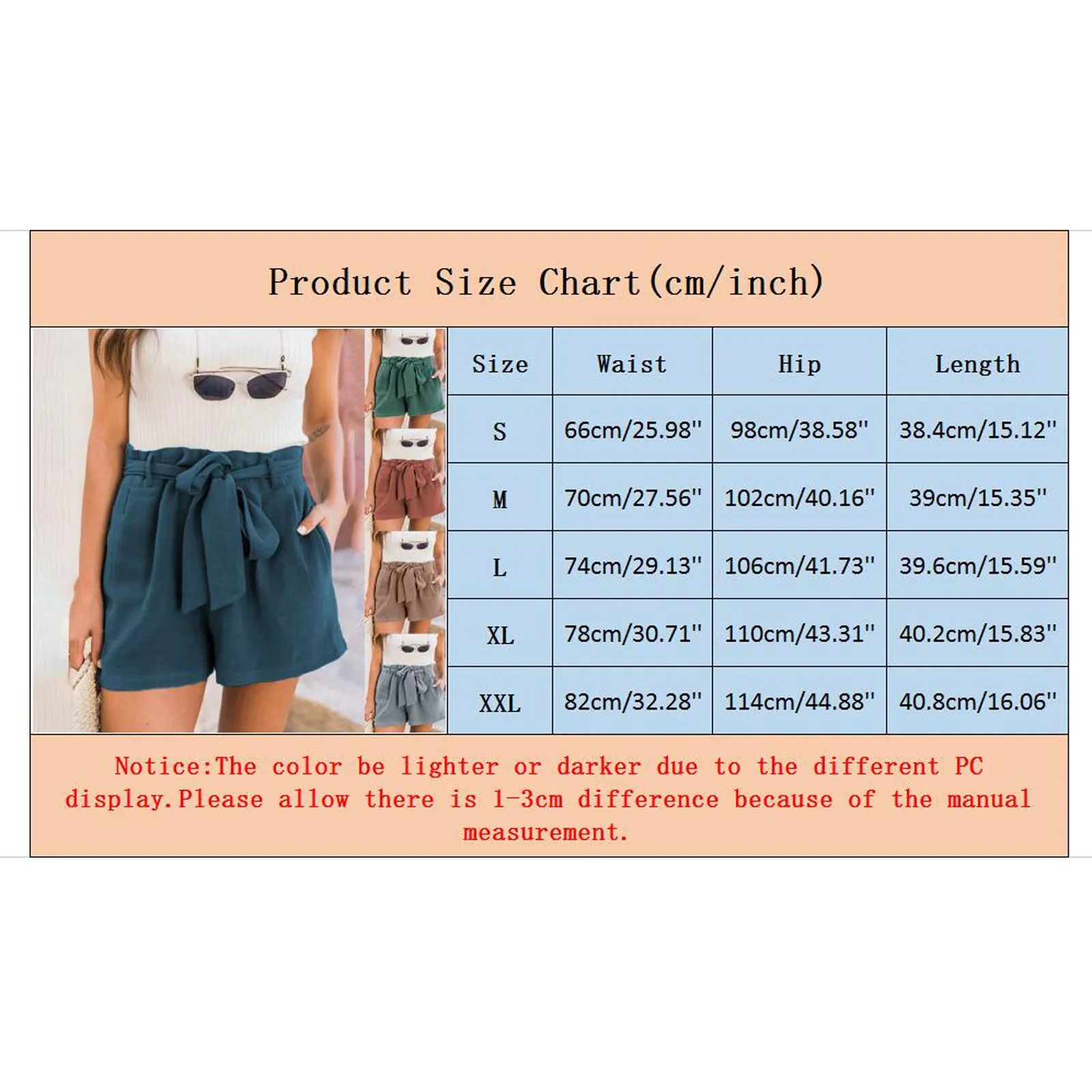

Short Pants Summer Cotton Linen Women Shorts New Fashion Female Wide Leg Trousers Casual Loose Plus Size Elastic Wasit Shorts