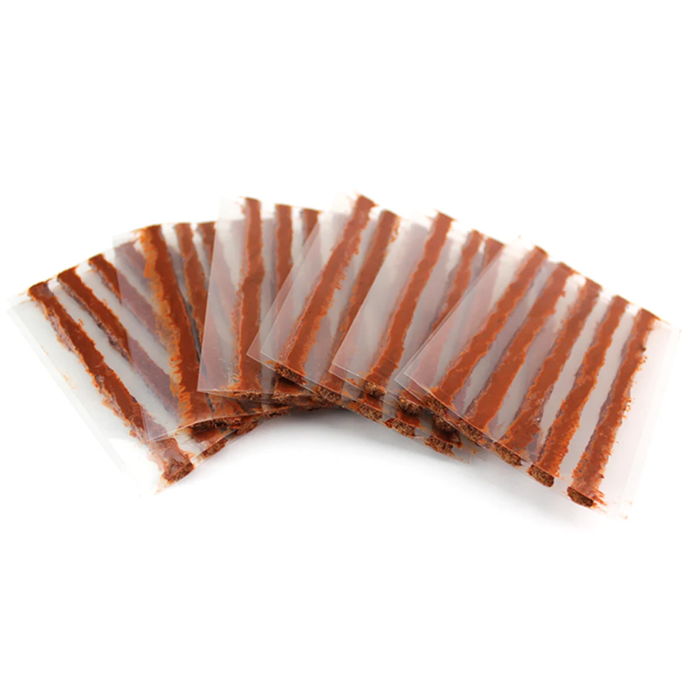 Tubeless Tire Tyre Puncture Repair Strip String Repairing Rubber Strips Car Bike Motorcycle |