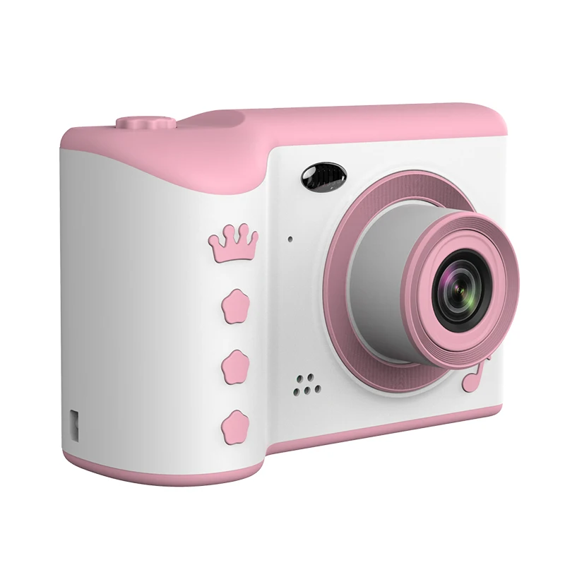 

Детская мини-камера 2,8 дюйма IPS экран для защиты глаз сенсорный экран высокой четкости цифровой двойной объектив 18 МП детский подарок