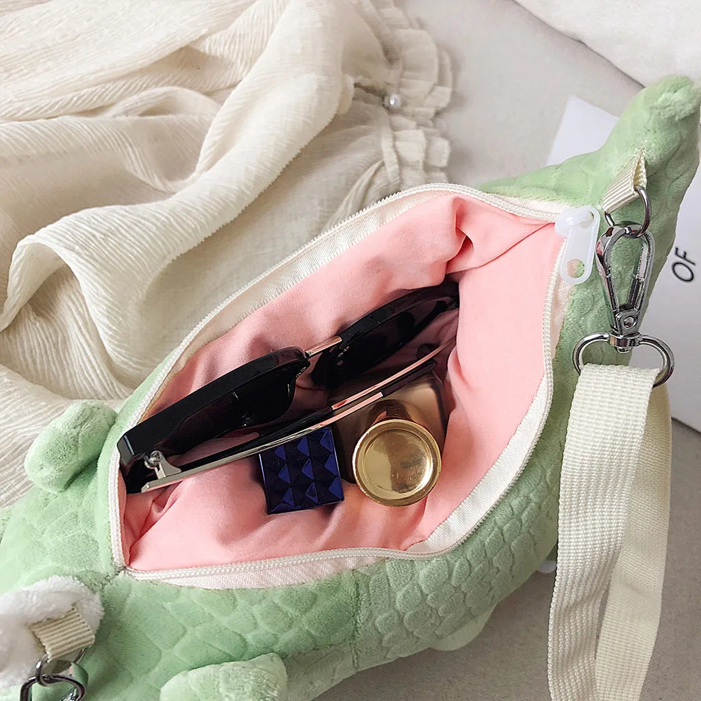 Bolsos mujer de marca famosa женская сумка маленький динозавр Диагональная Сумка на ремне Милая модная женская сумка