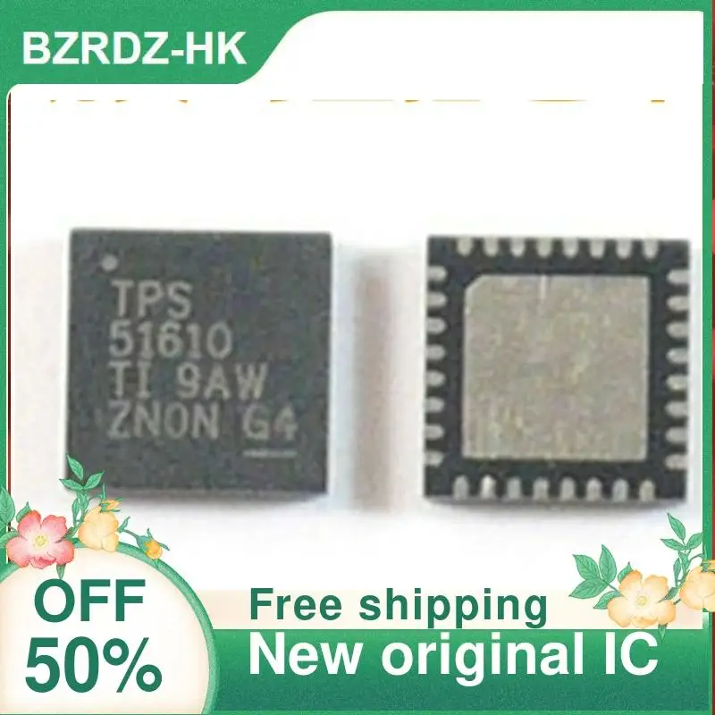 

2-10 шт./лот TPS51610 TPS51610RHBR QFN-32 новый оригинальный IC