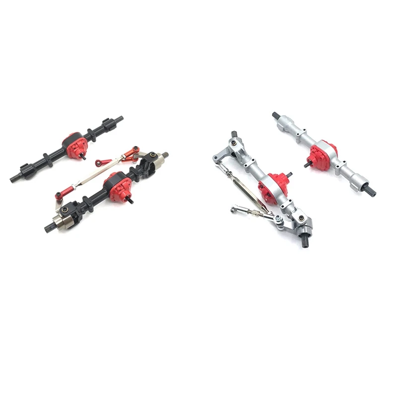 

Gear Front & Rear Bridge Axle Rod Set for MN D90 D99 MN90 1/12 RC Car